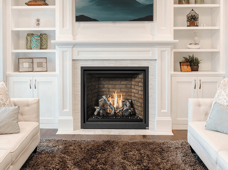 Home fireplace insert available at Luce's Chimney and Stove Shop, serving Ohio, Michigan and Indiana.