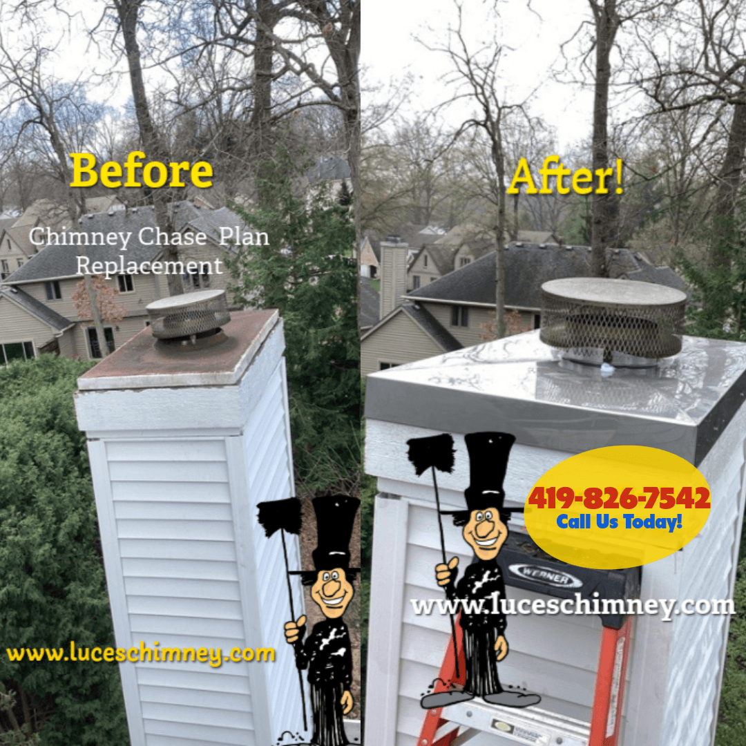 Chimney pan replacement near you from Luce's Chimney and Stove Shop near Toledo Ohio.
